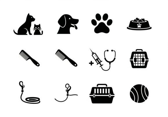 Black and White Pet Care Paw Print Review