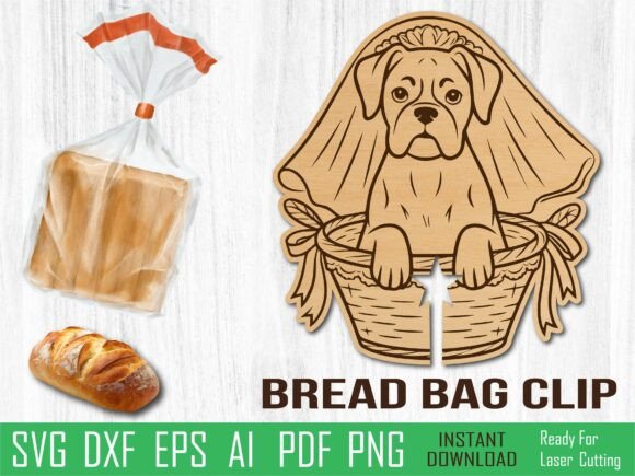 Boxer Basket Dog Bread Clip Design Review