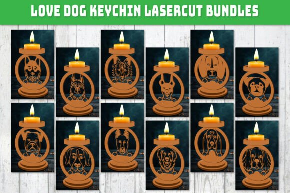 Dog Candlestick Lasercut BUNDLES Review