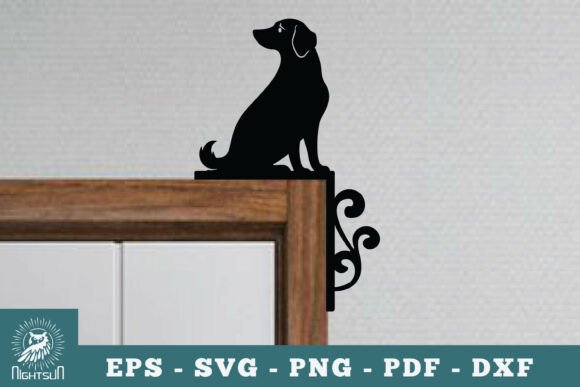 Dog Door Corner Lasercut SVG 1 Review