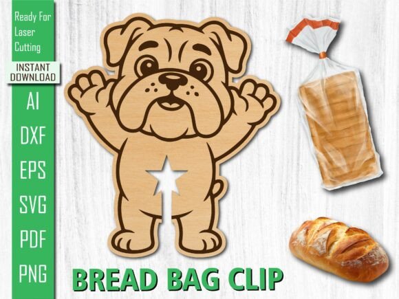 Laser Cut Cartoon Puppy Dog Bread Clip Review