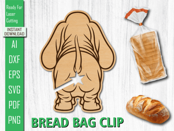 Laser Cut Cute Puppy Dog Back Bread Clip Review