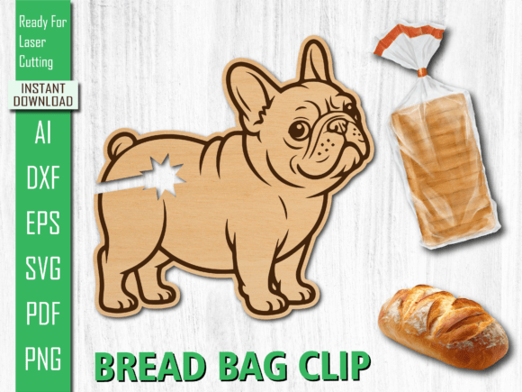 Laser Cut Engraved Dog Bread Bag Clip Review