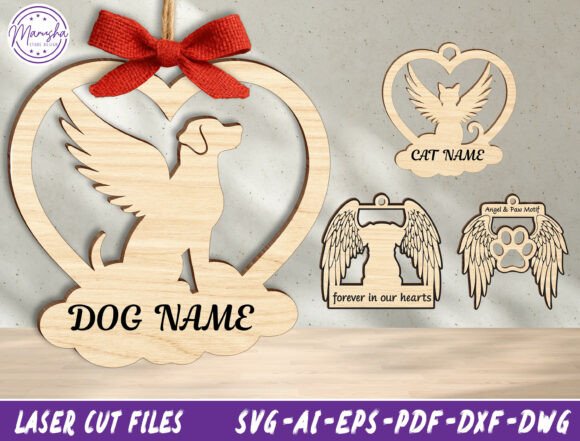 Pet Memorial Ornament SVG Bundle Review