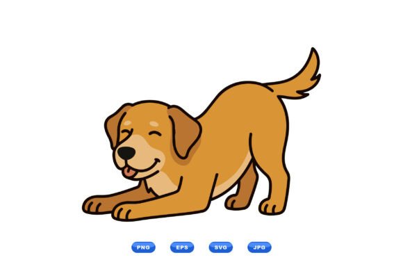 Playful Puppy Cartoon Clipart Review
